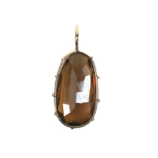 Small Cognac Quartz Harriet Stone