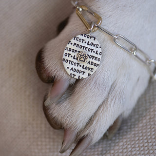 Medium Sterling Silver APL Charm