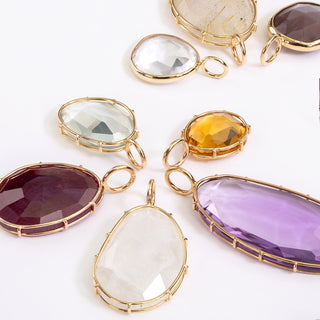 Large Emerald Harriet Stone