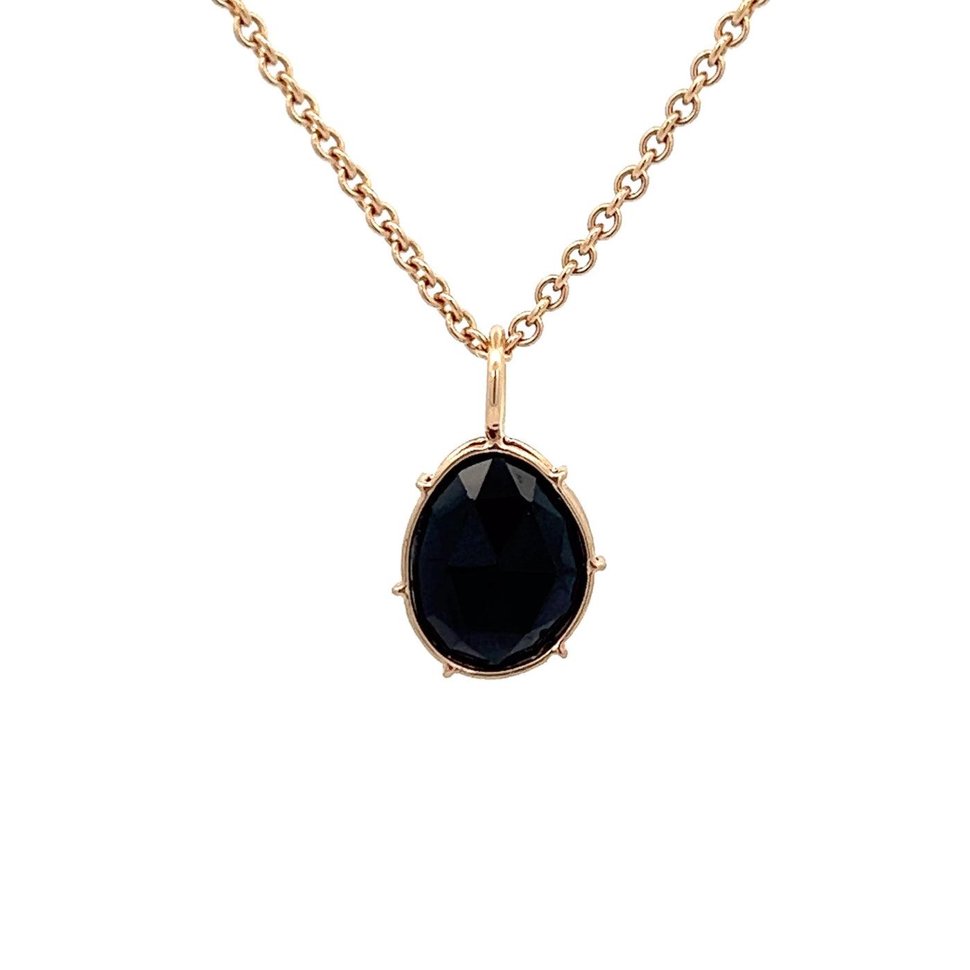Small Black Spinel Harriet Stone