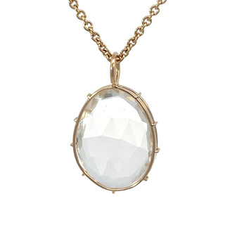 Medium White Topaz Harriet Stone