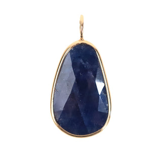 Large Blue Sapphire Elizabeth Stone
