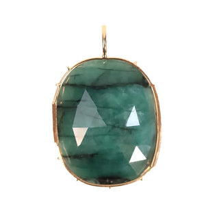 Large Emerald Harriet Stone