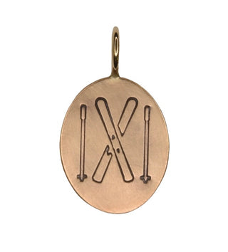 Skis Oval Charm