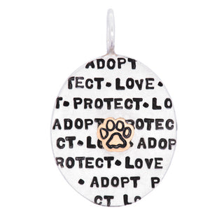 Medium Sterling Silver APL Charm