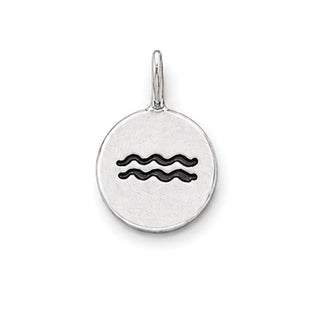 Zodiac Sign Round Charm