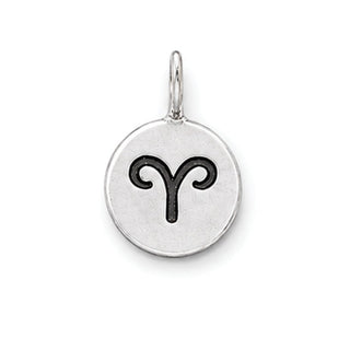 Zodiac Sign Round Charm