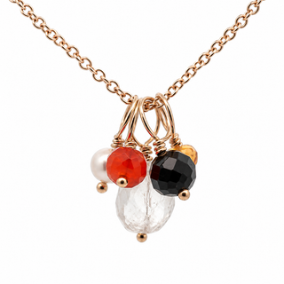 Atlantic Puffin Gemstone Cluster