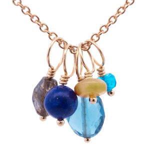 Blue Grosbeak Gemstone Cluster