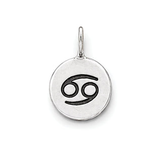 Zodiac Sign Round Charm