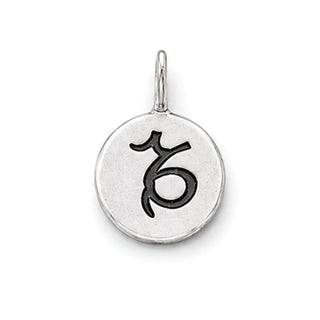 Zodiac Sign Round Charm