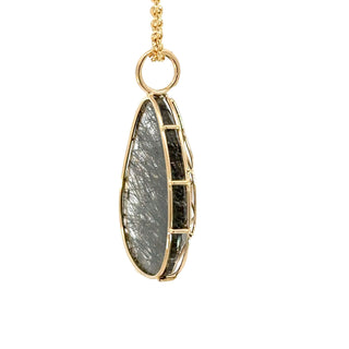 Spider Web Black Rutilated Quartz Harriet Stone