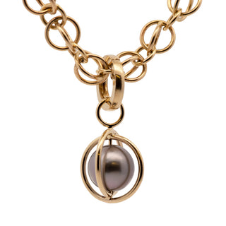 Caged Tahitian Pearl