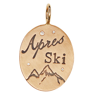 Apres Ski Oval Charm