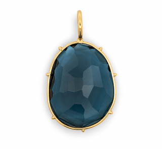 Medium London Blue Topaz Harriet Stone