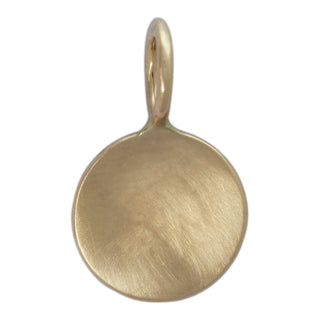 Custom Signature Gold Charm