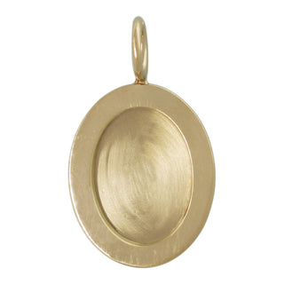 Custom Signature Gold Charm