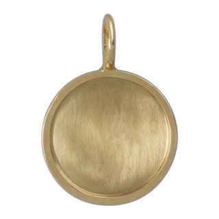 Custom Signature Gold Charm