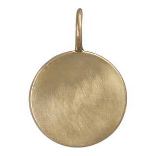 Custom Signature Gold Charm