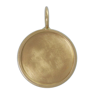 Custom Signature Gold Charm