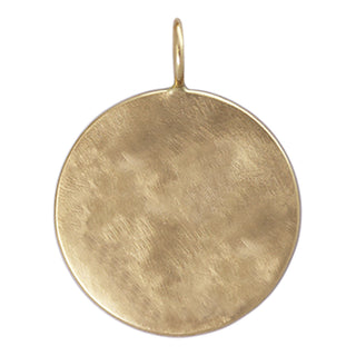 Custom Signature Gold Charm
