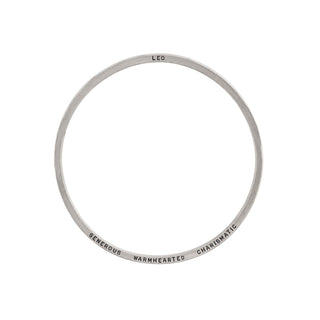Zodiac Flat Bangle