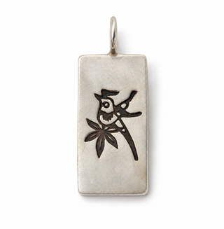 One Bamboo Mahjong Charm