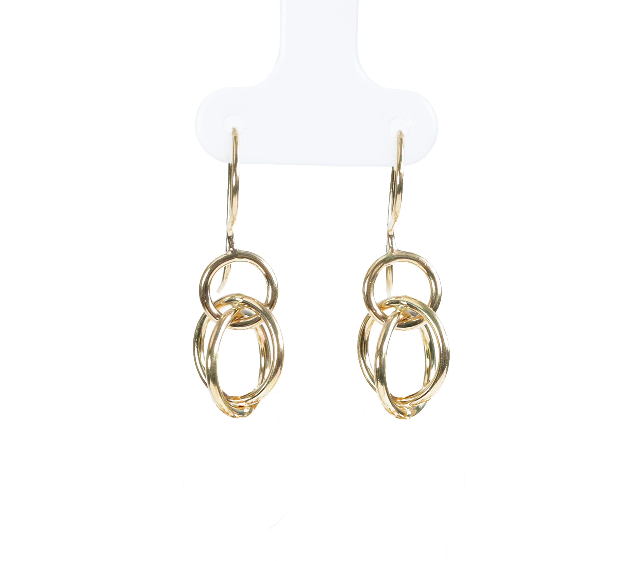 Small Gold Rain Chain Earrings – Heather Moore