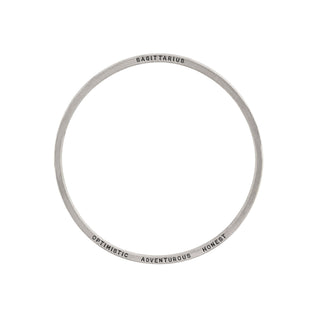 Zodiac Flat Bangle