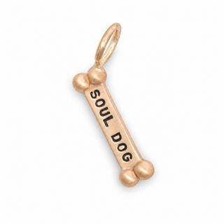 Soul Dog Yellow Gold Dog Bone