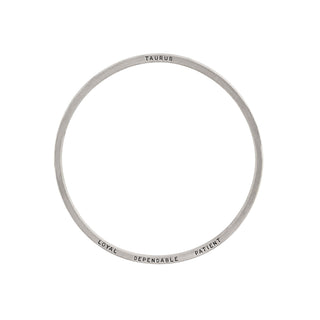 Zodiac Flat Bangle