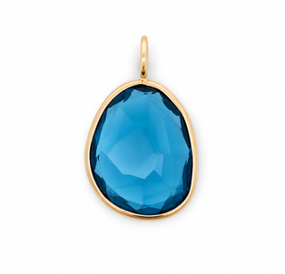 Medium London Blue Topaz Elizabeth Stone