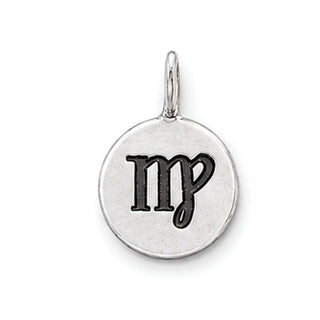 Zodiac Sign Round Charm