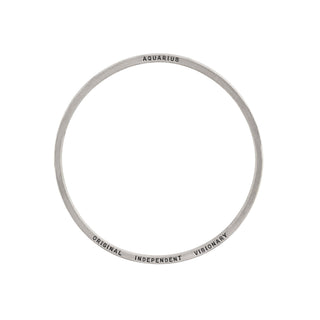 Zodiac Flat Bangle