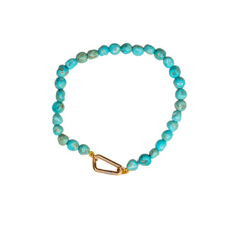 Baby Blue Turquoise Gemstone Necklace