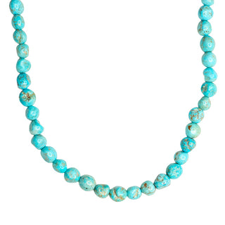 Baby Blue Turquoise Gemstone Necklace