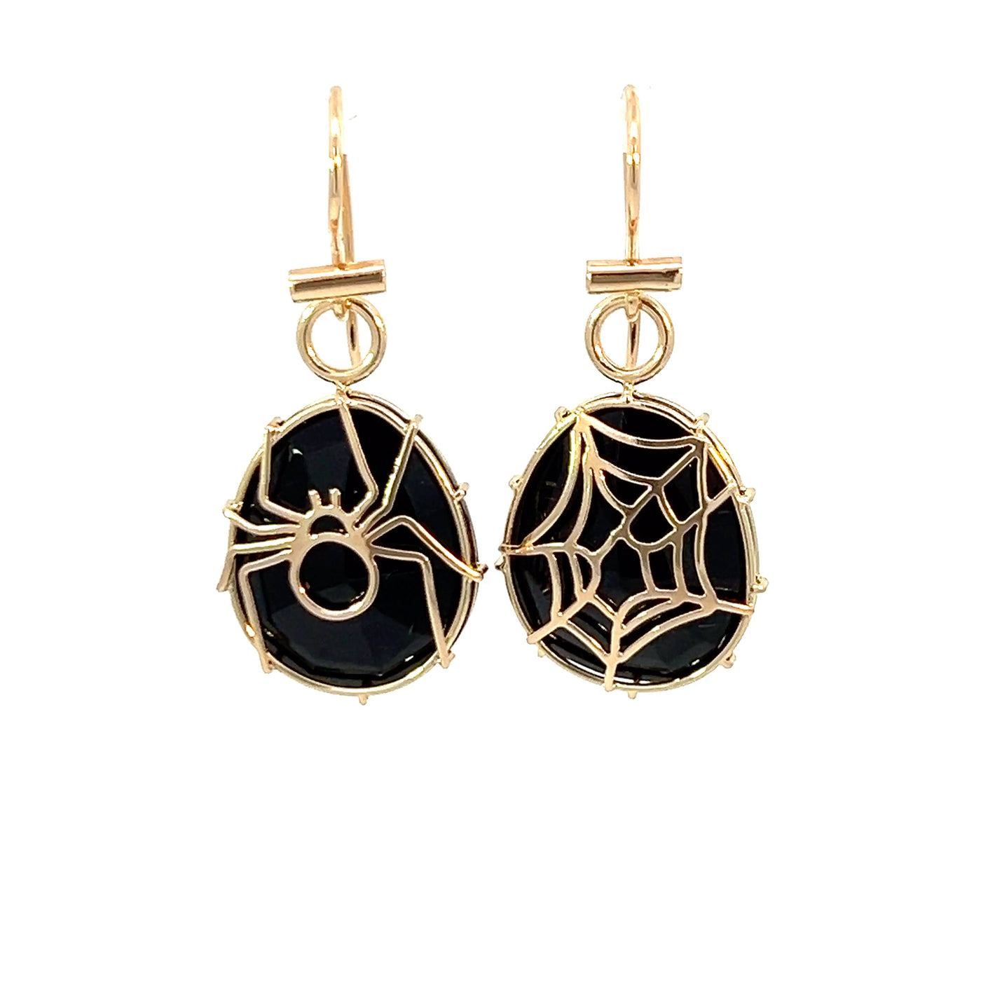 Spooky Black Spinel Harriet Stone Earring Charms