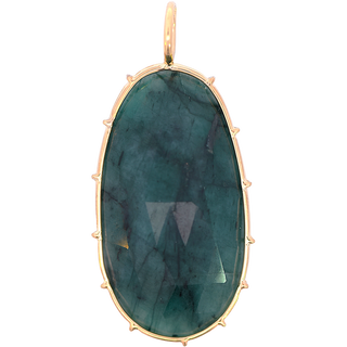 Large Emerald Harriet Stone