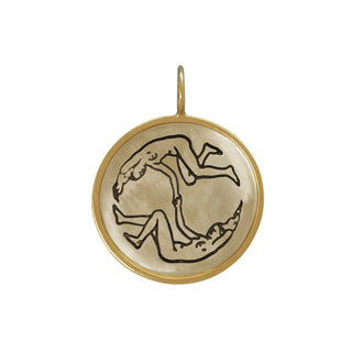 Zodiac Large Round Charm
