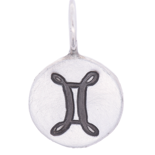 Zodiac Sign Round Charm