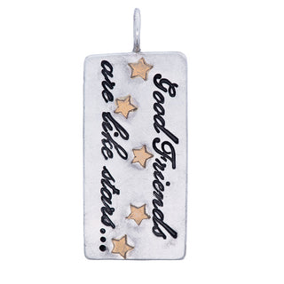 Medium ID Tag "Good Friends are..."