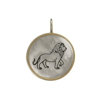 Zodiac Large Round Charm