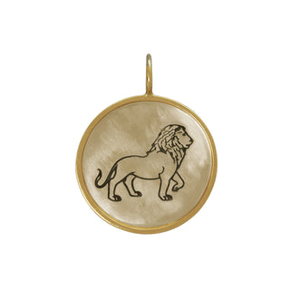 Zodiac Large Round Charm