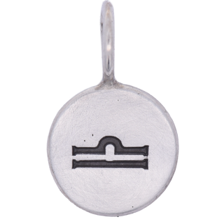 Zodiac Sign Round Charm