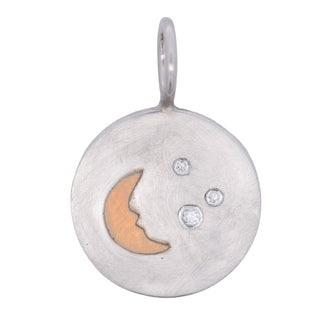 Half-Moon Small Round Charm