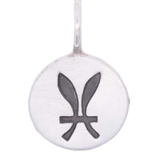 Zodiac Sign Round Charm
