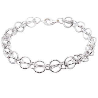 6.5 Sterling Silver Rain Bracelet