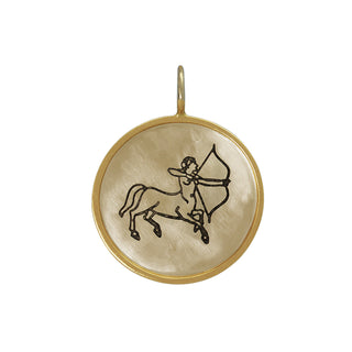 Zodiac Large Round Charm