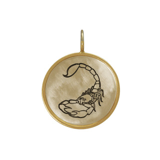 Zodiac Large Round Charm