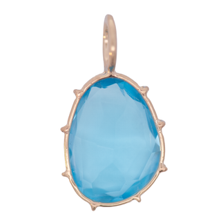 Small Swiss Blue Topaz Harriet Stone